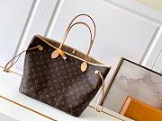 Louis Vuitton | Neverfull MM Tote Beige M40995 - 5