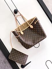 Louis Vuitton | Neverfull MM Tote Beige M40995 - 6