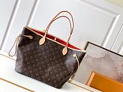 Louis Vuitton | Neverfull MM Tote Cherry M41177  - 4