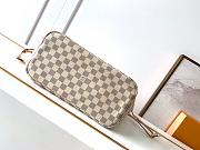 Louis Vuitton | Neverfull MM Damier Azur Canvas Beige N41605 - 5