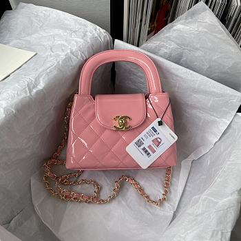 CHANEL Mini Shopping Bag Pink-13 × 19 × 7 cm USD  