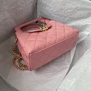 CHANEL Mini Shopping Bag Pink-13 × 19 × 7 cm USD   - 3