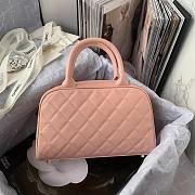 Chanel Bowling Handbag Pink Caviar - 4