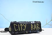 Balenciaga City Graffiti Classic Studs Bag- 38x14x24cm (Real Shot) - 3