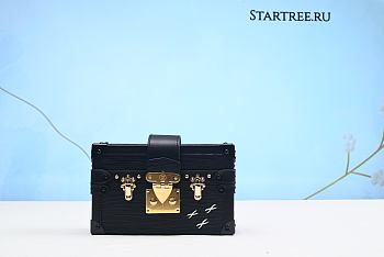 Louis Vuitton Trunk Clutch Epi Leather Black