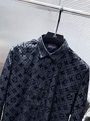 lOUIS VUITTON Reverse Monogram Fil Coupé Shirt - 5