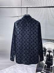 lOUIS VUITTON Reverse Monogram Fil Coupé Shirt - 3