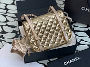 Chanel Backpack & Star Coin Purse Gold-18.5*23.5*8.5CM - 2