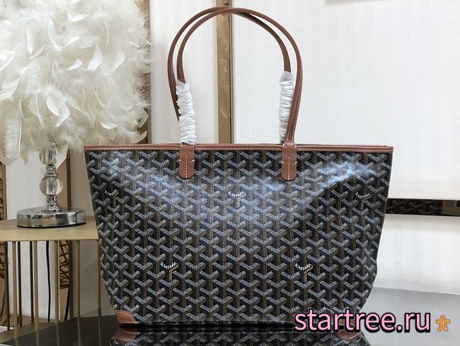 Goyard Artois MM Bag Black&Tan-30 cm x 17 cm x 50  - 1