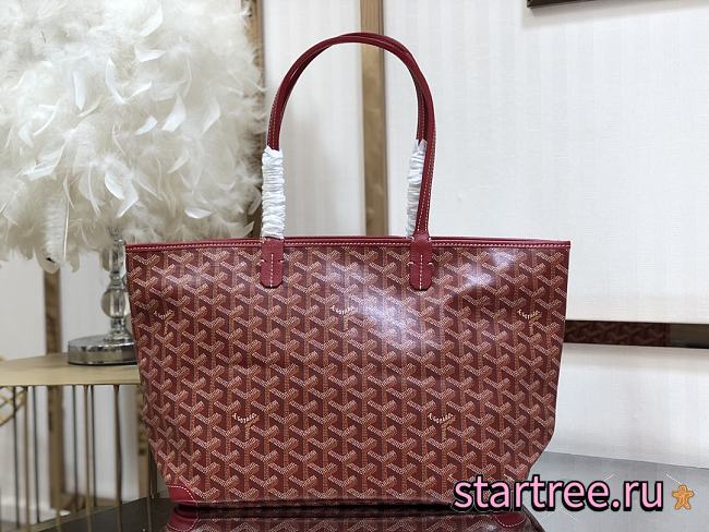 Goyard Artois MM Bag Red-30 cm x 17 cm x 50  - 1