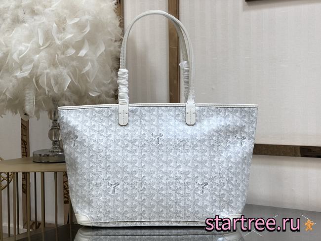 Goyard Artois MM Bag White-30 cm x 17 cm x 50  - 1