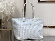 Goyard Artois MM Bag White-30 cm x 17 cm x 50  - 5