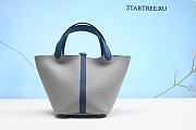 Hermès | Picotin Lock 18 Grey&Blue - 18 cm - 3