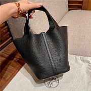 Hermès | Picotin Lock 18 Black - 18 cm - 4