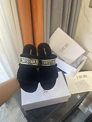 DIOR Fluffy Slippers - 1