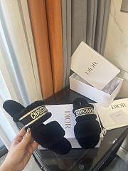 DIOR Fluffy Slippers - 3