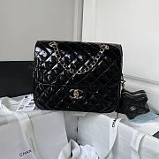 Chanel Backpack & Star Coin Purse Black-18.5*23.5*8.5CM - 1
