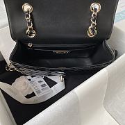 Chanel Backpack & Star Coin Purse Black-18.5*23.5*8.5CM - 5