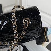 Chanel Backpack & Star Coin Purse Black-18.5*23.5*8.5CM - 2