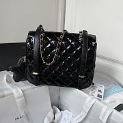 Chanel Backpack & Star Coin Purse Black-18.5*23.5*8.5CM - 3