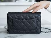 Chanel | Woc Wallet On Chain Caviar Black - 19cm - 6