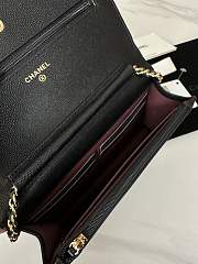 Chanel | Woc Wallet On Chain Black - 19cm - 4
