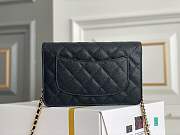 Chanel | Woc Wallet On Chain Black - 19cm - 3