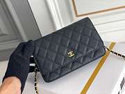 Chanel | Woc Wallet On Chain Black - 19cm - 2
