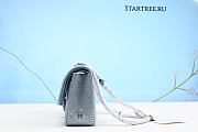 CHANEL | Classic Flap Bag Light blue With Cristals - A01112 - 25cm - 4