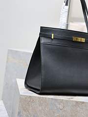 YSL MANHATTAN MEDIUM BOX YVES SAINT LAURENT LEATHER SHOPPING BAG - 4