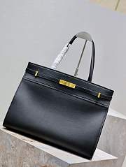 YSL MANHATTAN MEDIUM BOX YVES SAINT LAURENT LEATHER SHOPPING BAG - 2