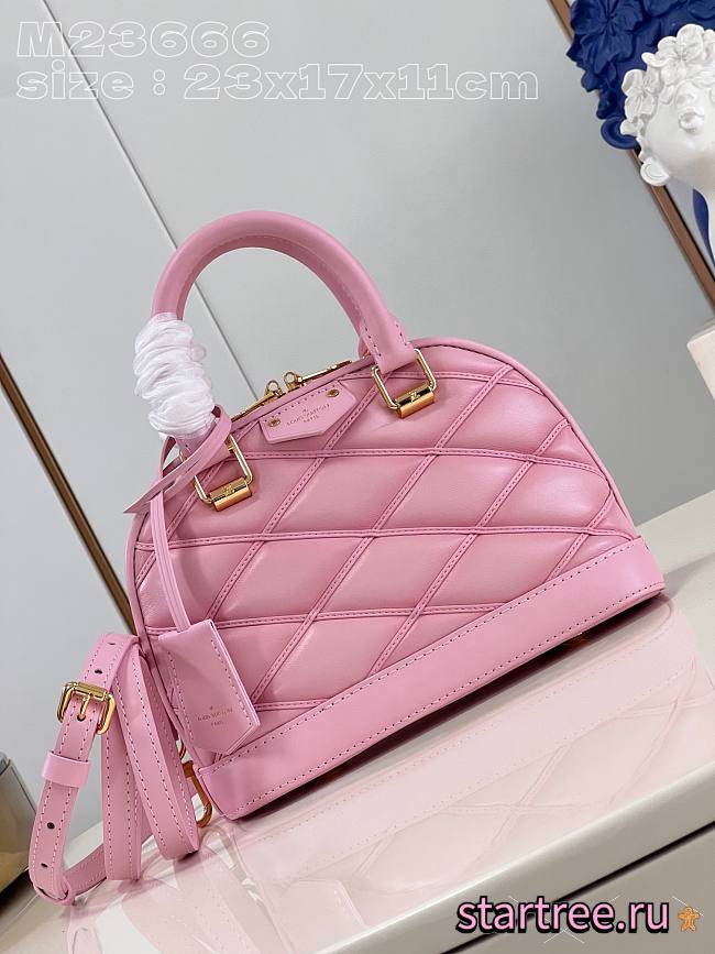 Louis Vuitton Alma BB Pink M23666 - 1