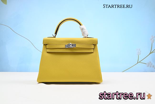 Hermes Kelly 25 Naples Yellow - 1