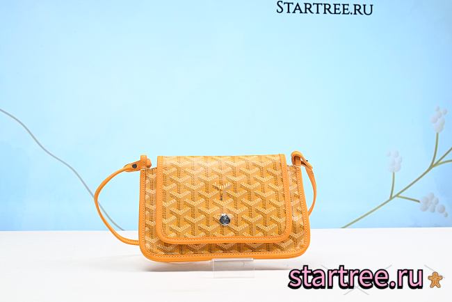 GOYARD Goyardine Plumet Wallet Clutch Yellow - 1