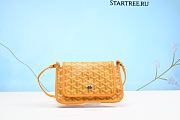 GOYARD Goyardine Plumet Wallet Clutch Yellow - 1