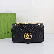 GUCCI GG MARMONT MEDIUM SHOULDER BAG - 1