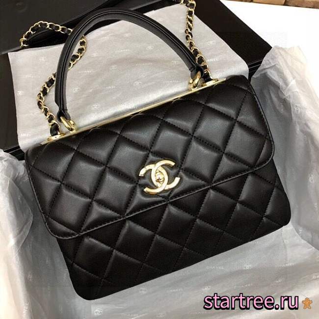 CHANEL BAG TRENDY CC With Gold Hardware-25cm - 1