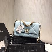 Chanel | 19 Flap Bag Light Blue- 26cm - 3