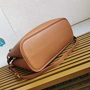 Prada Medium Drawstring Leather Bag - 5