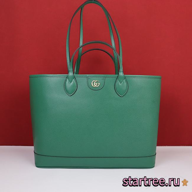 Gucci Ophidia Medium Tote Green - 1