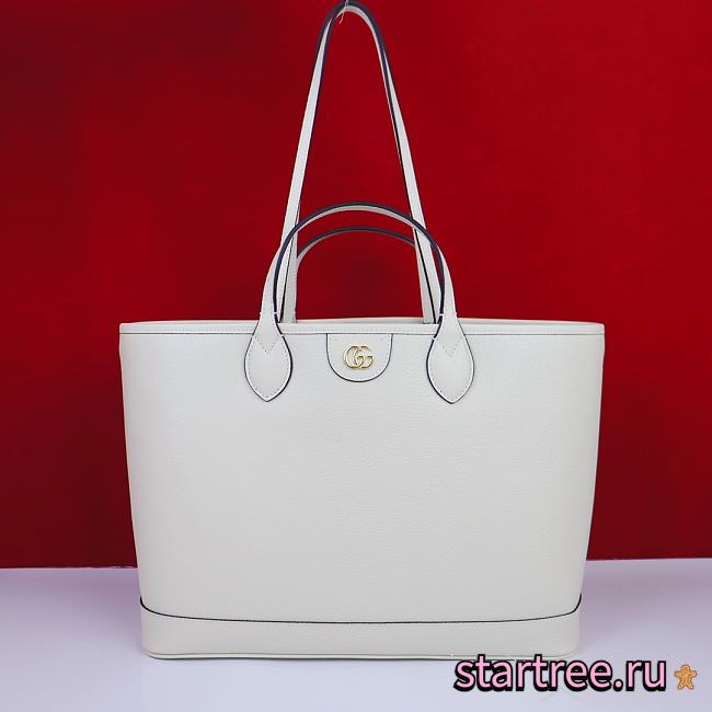 Gucci Ophidia Medium Tote White - 1