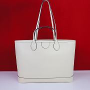 Gucci Ophidia Medium Tote White - 4