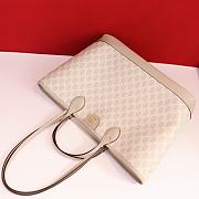 Gucci Ophidia Medium Tote Monogram White - 2