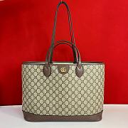 Gucci Ophidia Medium Tote Monogram Brown - 1