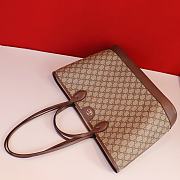 Gucci Ophidia Medium Tote Monogram Brown - 4