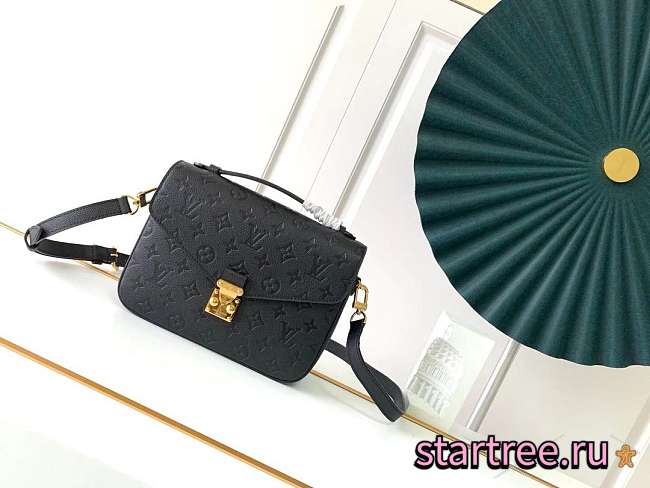 Louis Vuitton | Pochette Metis Handbag M41487 Black - 1