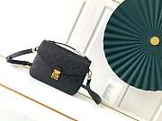 Louis Vuitton | Pochette Metis Handbag M41487 Black - 1