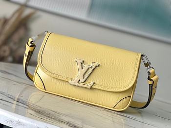 Louis Vuitton Buci Handbag M59386 Light Yellow