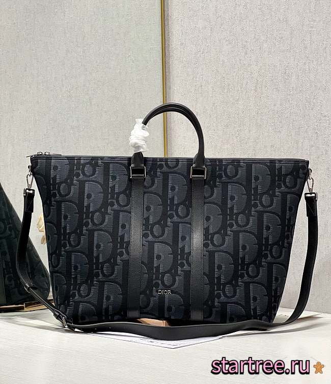 Dior Weekender 40 Bag Black - 1