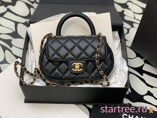 CHANEL Shoulder Bag with Top Handle - 1